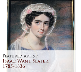 Biographical article on Isaac Wane Slater (often confused with his brother, Joseph Slater, and conflated into the erroneous persona of Joseph W. Slater), 19th century English miniature portrait painter/artist